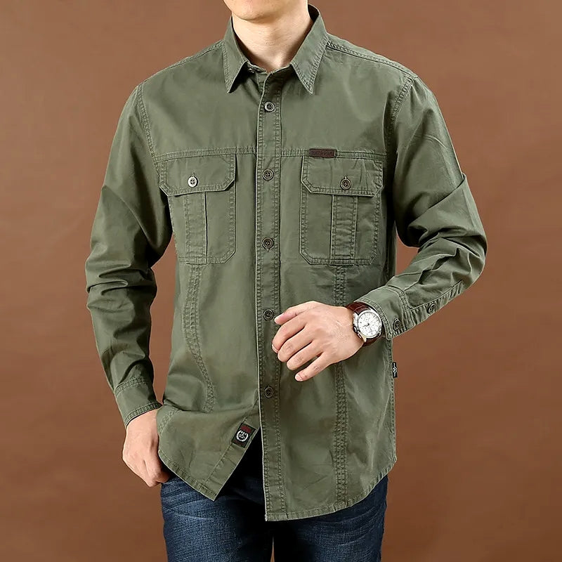 Camisa Masculina Ecke Ohio Casual