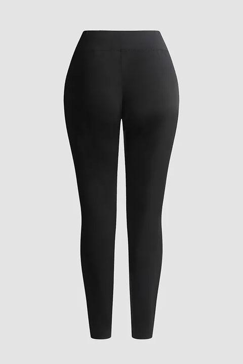 Calça Feminina Legging Faux com Zíper Loja Rinove