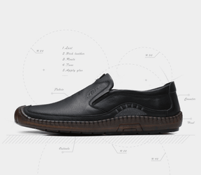 Sapato Mocassim Iron Couro Titanium - Frete Grátis Rinove